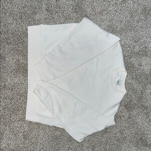 White Crewneck Sweatshirt